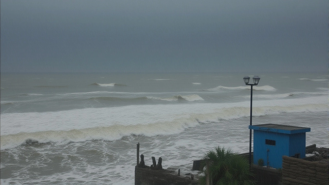 Cyclone Montha Heads for Andhra Coast: 100 km/h Winds, Heavy Rain, and Full Emergency Deployments Underway